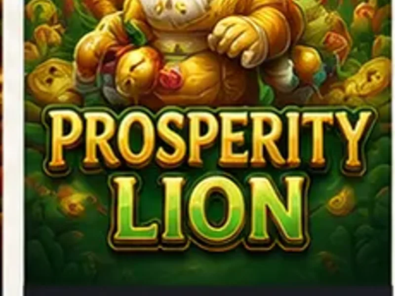 Prosperity Lion illustrated art
